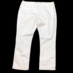 Seven 7 White Denim Jeans Embellished‎ Pockets Casual Everyday Size 10